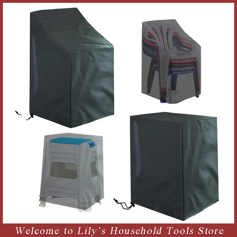 Outdoor Furniture Varnish - Stacked Chair Dust Cover Outdoor Garden