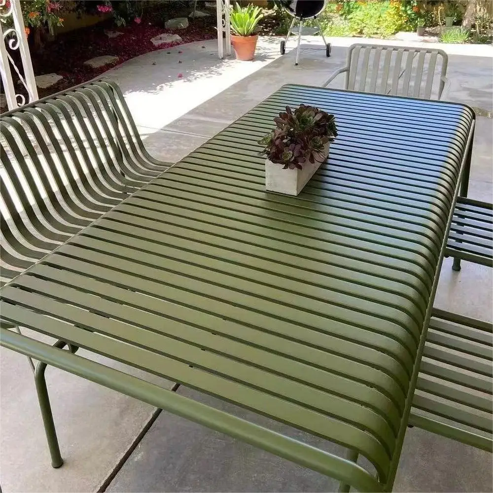 Wrought iron modern simple bal - Outdoor Furniture For Cafe recension och pris