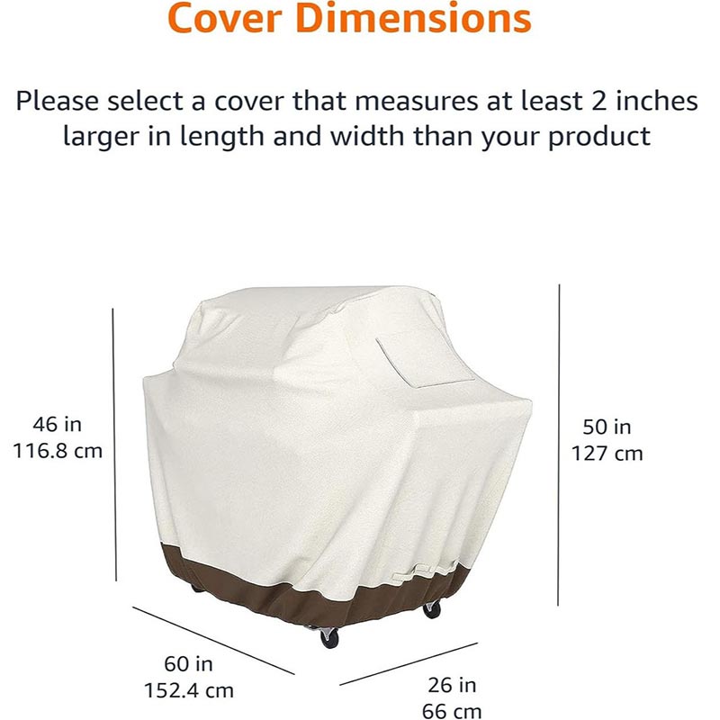 Outdoor Gas BBQ Hood 210D Larg - Outdoor Furniture Varnish recension och pris