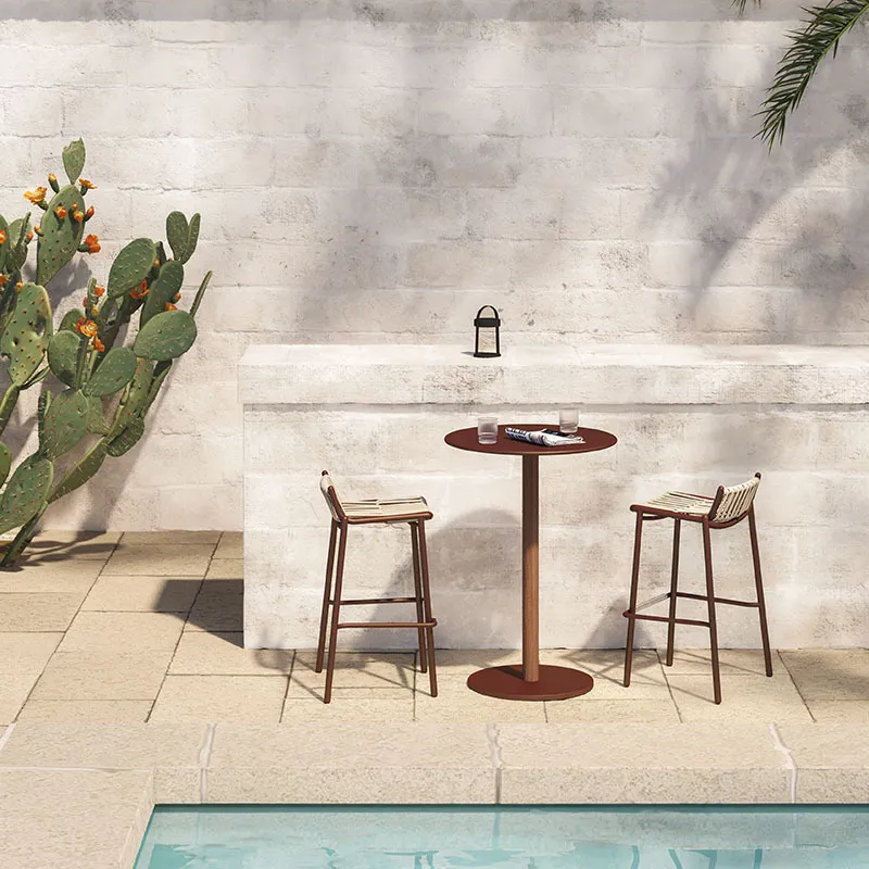 for Outdoor Aluminum Alloy Rat - Outdoor Furniture For Cafe recension och pris