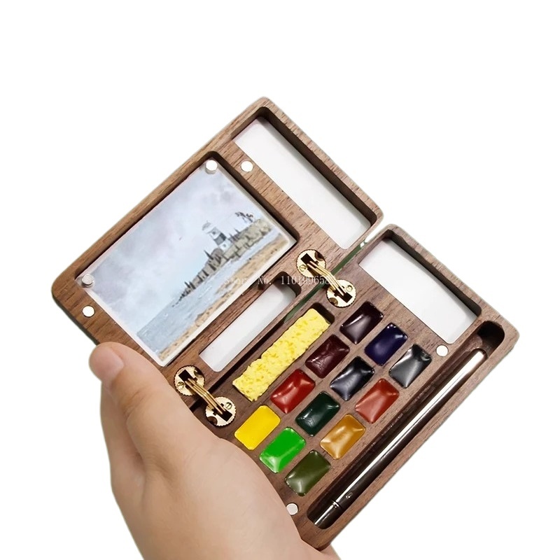Travel Painting Box Solid Wood - Outdoor Furniture Paint recension och pris