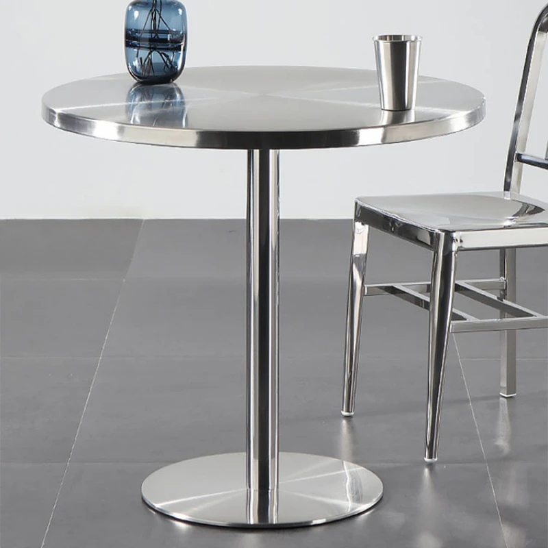 Stainless Steel Dining Table B - Outdoor Furniture For Cafe recension och pris