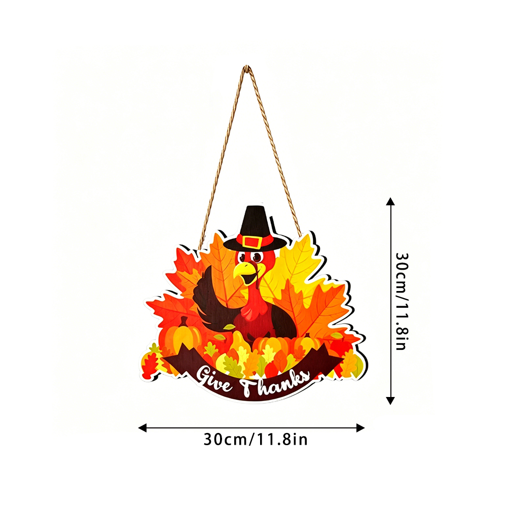 Fall Turkey Give Thanks Door H - Outdoor Furniture Turkey recension och pris