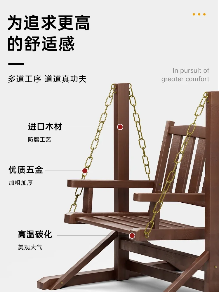 Swing Outdoor Courtyard Garden - Garden Swing Chair recension och pris
