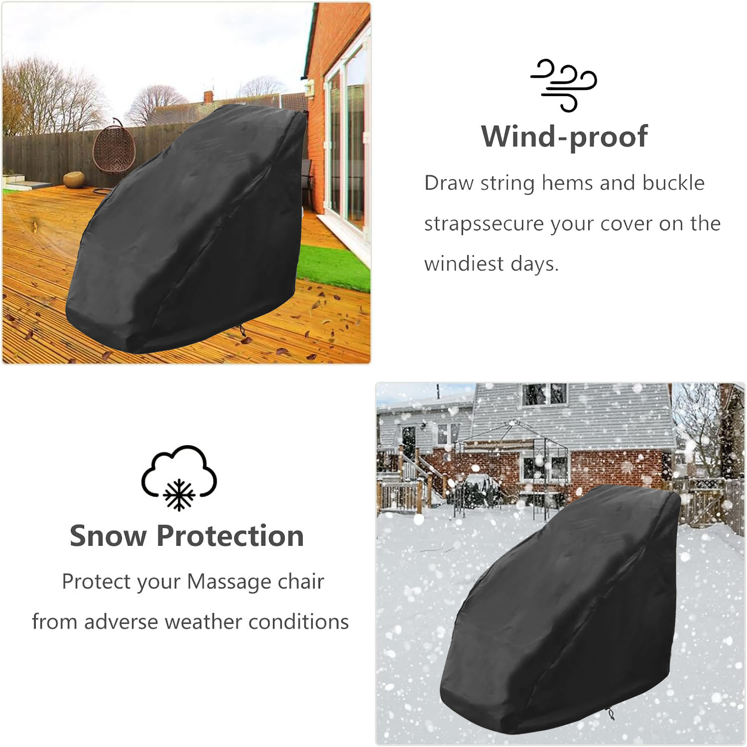 Massage Chair Cover Armchair C - Outdoor Furniture Varnish recension och pris