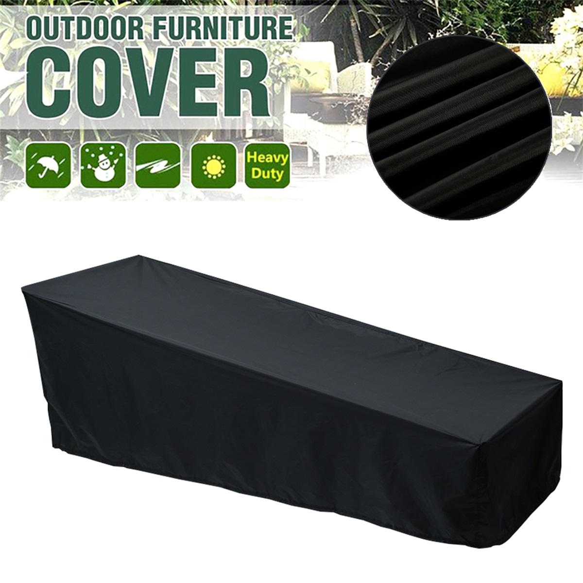 Outdoor Garden Sunbed Cover Su - Outdoor Furniture Varnish recension och pris