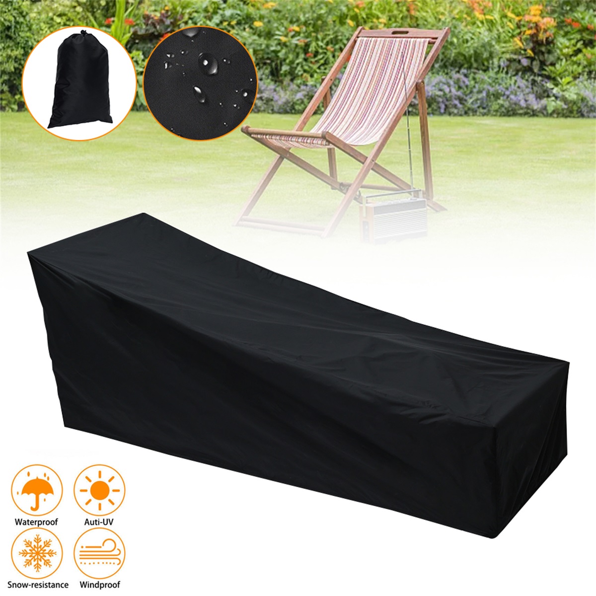 Outdoor Garden Sunbed Cover Su - Outdoor Furniture Varnish recension och pris