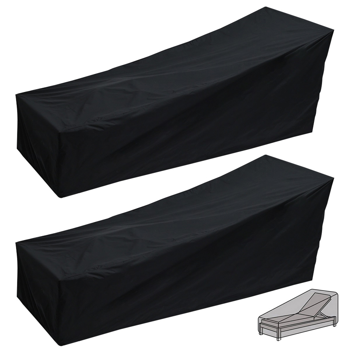 Outdoor Garden Sunbed Cover Su - Outdoor Furniture Varnish recension och pris