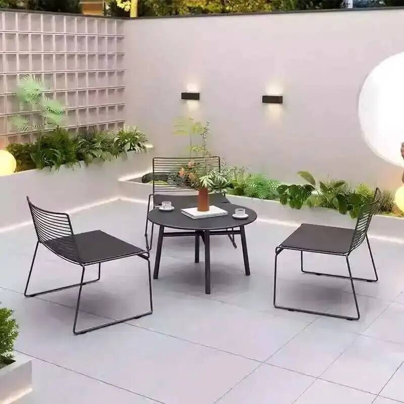 Simple Cafe Balcony Leisure Ir - Outdoor Furniture For Cafe recension och pris